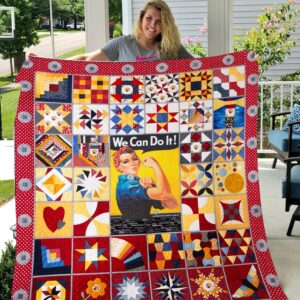 We Can Do It Quilt  Quilt